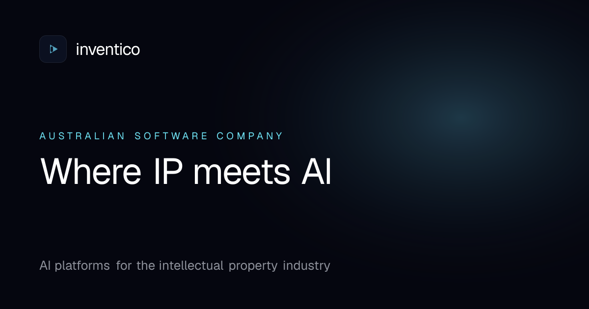 Inventico — AI software for intellectual property